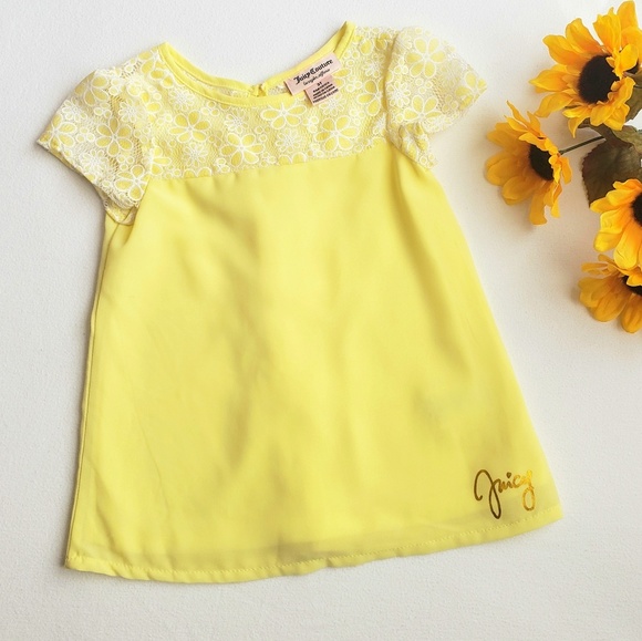 Juice Couture Flower Top - Picture 1 of 5